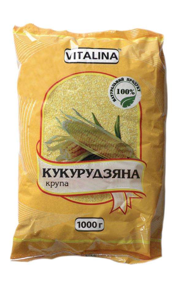 КРУПА КУКУРУДЗЯНА ДРІБНА ФАС ПО 1 КГ