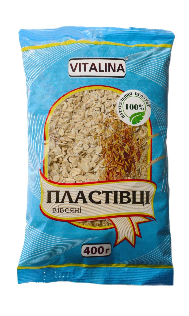 Вівсяні пластівці 0,4 кг